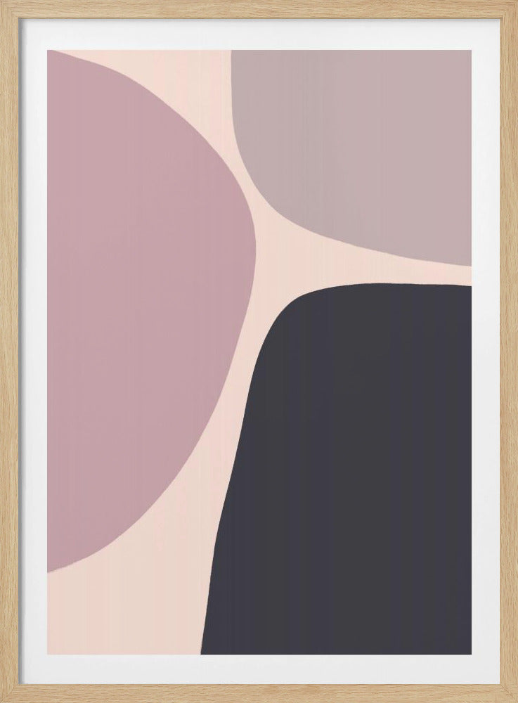 Muted Shapes Harmony | Poster