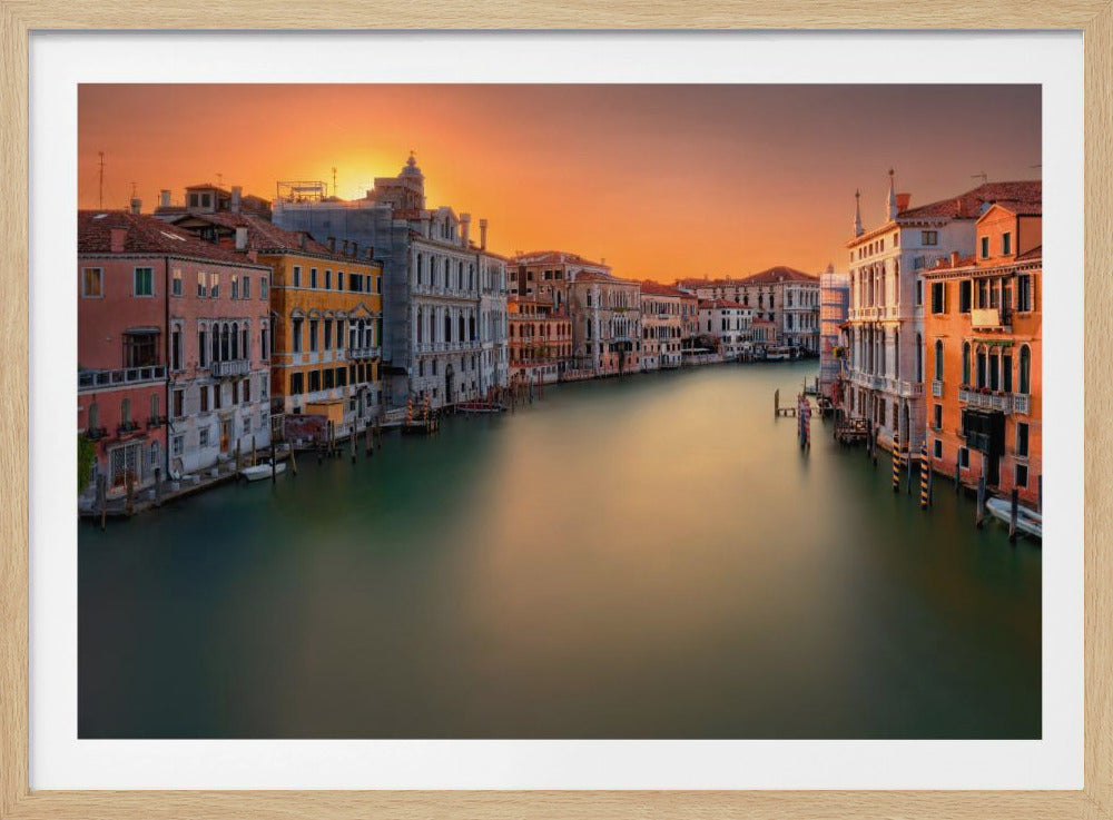 Sunset in Venice | Poster