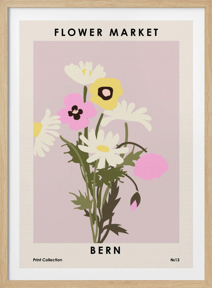 Flower Market Bern | Poster