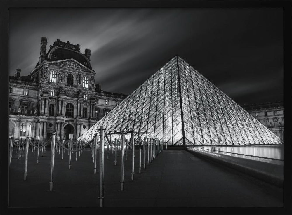 Louvre at Night | Poster