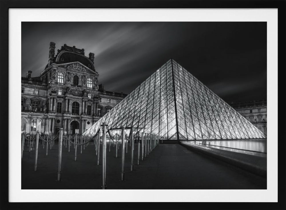 Louvre at Night | Poster