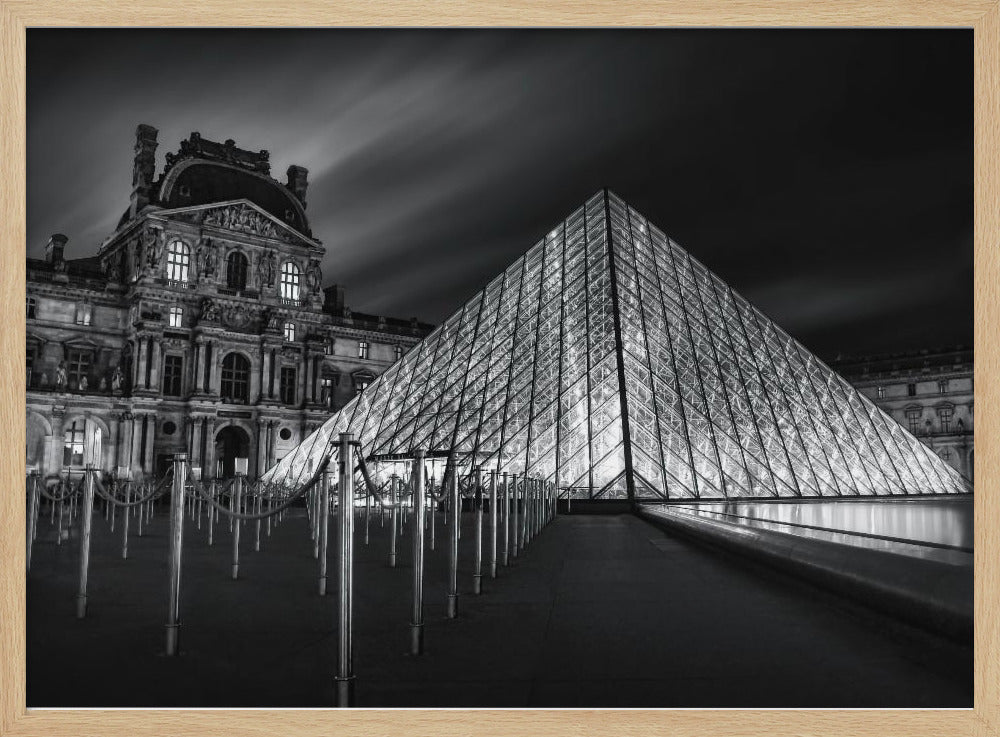 Louvre at Night | Poster