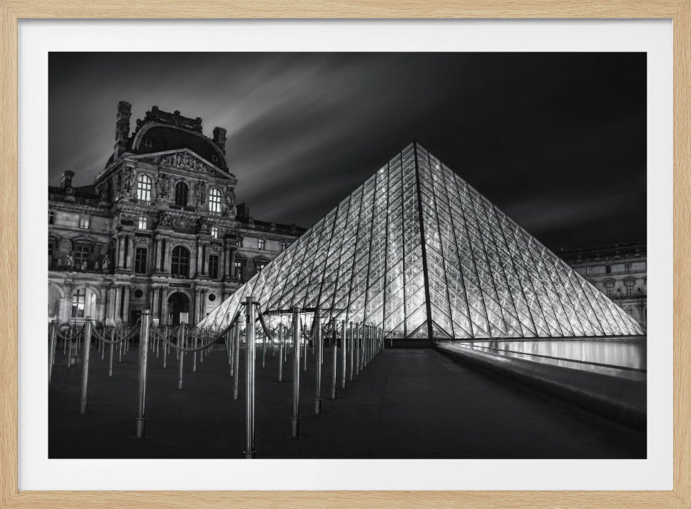 Louvre at Night | Poster