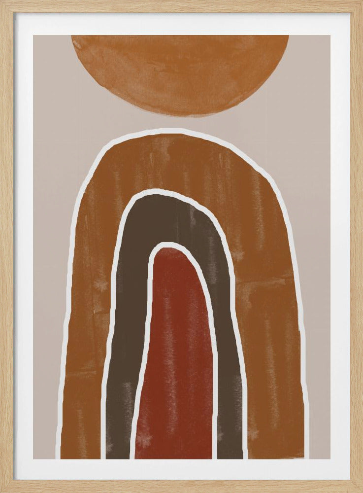Earthy Arches | Poster