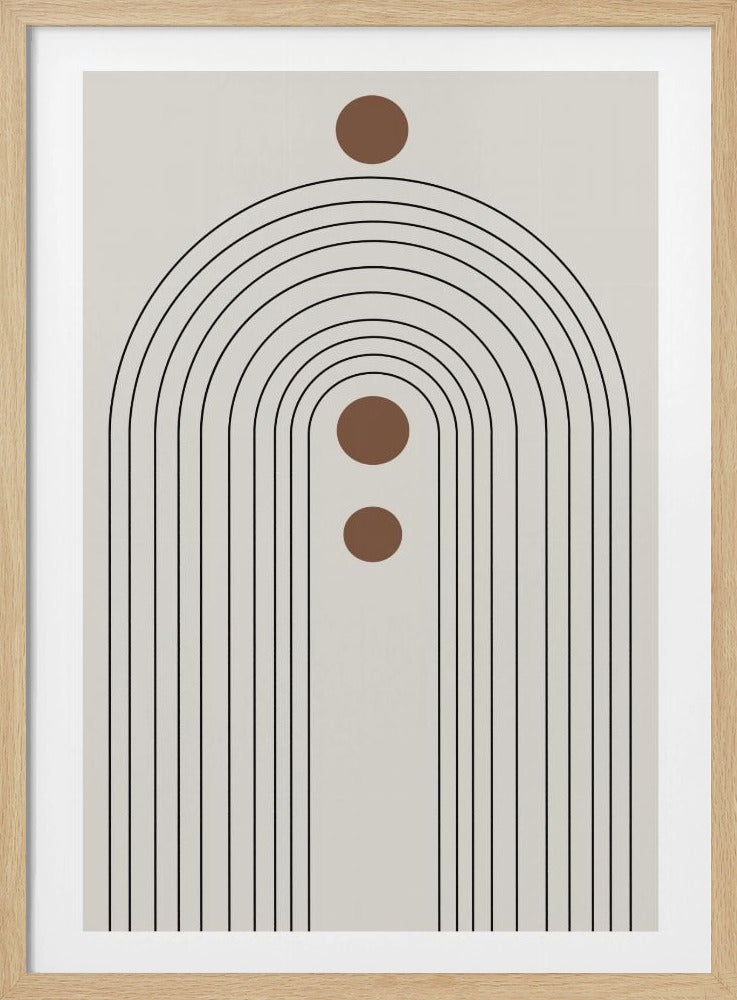 Retro Rainbow Echoes | Poster