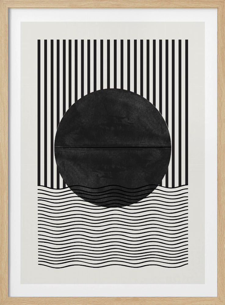 Monochrome Eclipse | Poster