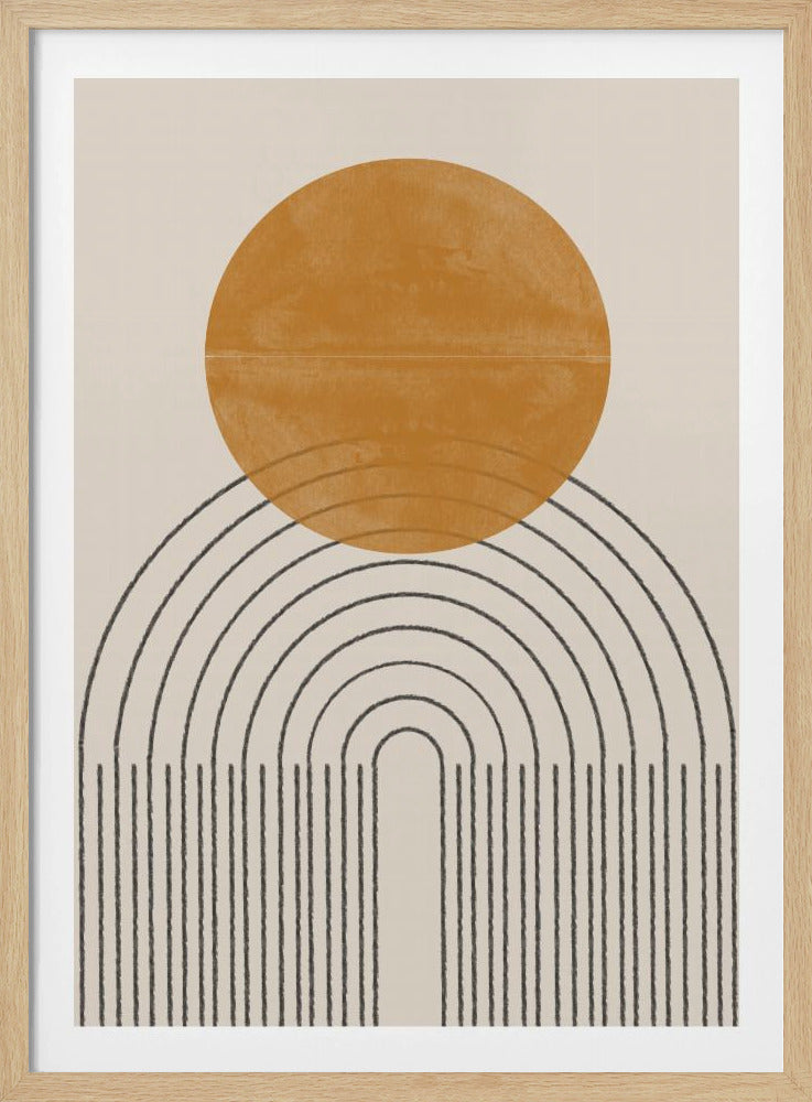 Arc and Sunburst | Poster