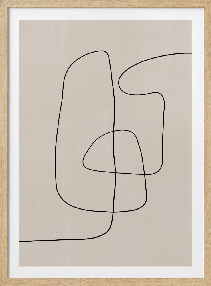 Curved Line Dance | Poster