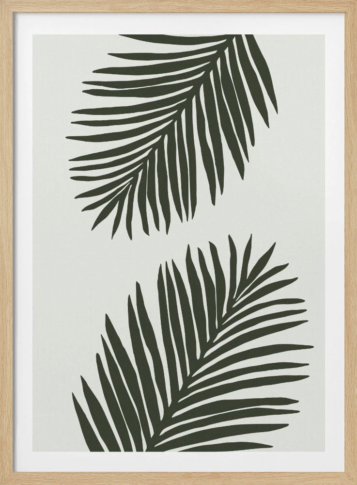 PALM LEAF 04 GREEN | Poster
