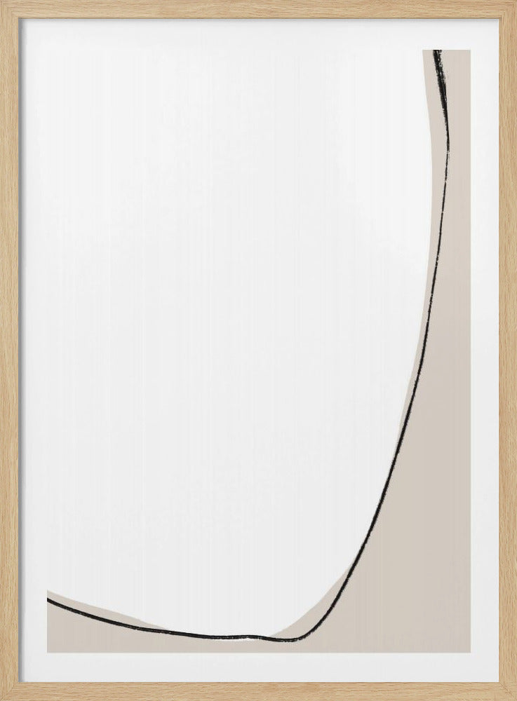 Curved Minimalism | Poster