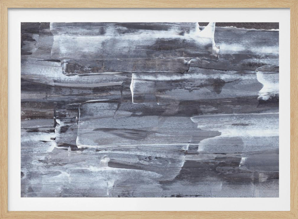 Monochrome Driftwood | Poster