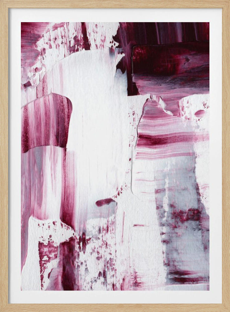 Crimson Strokes | Poster