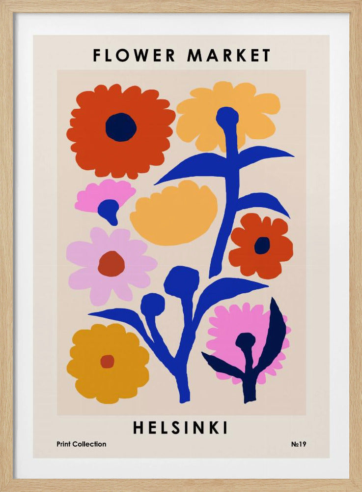 Flower Market. Helsinki | Poster