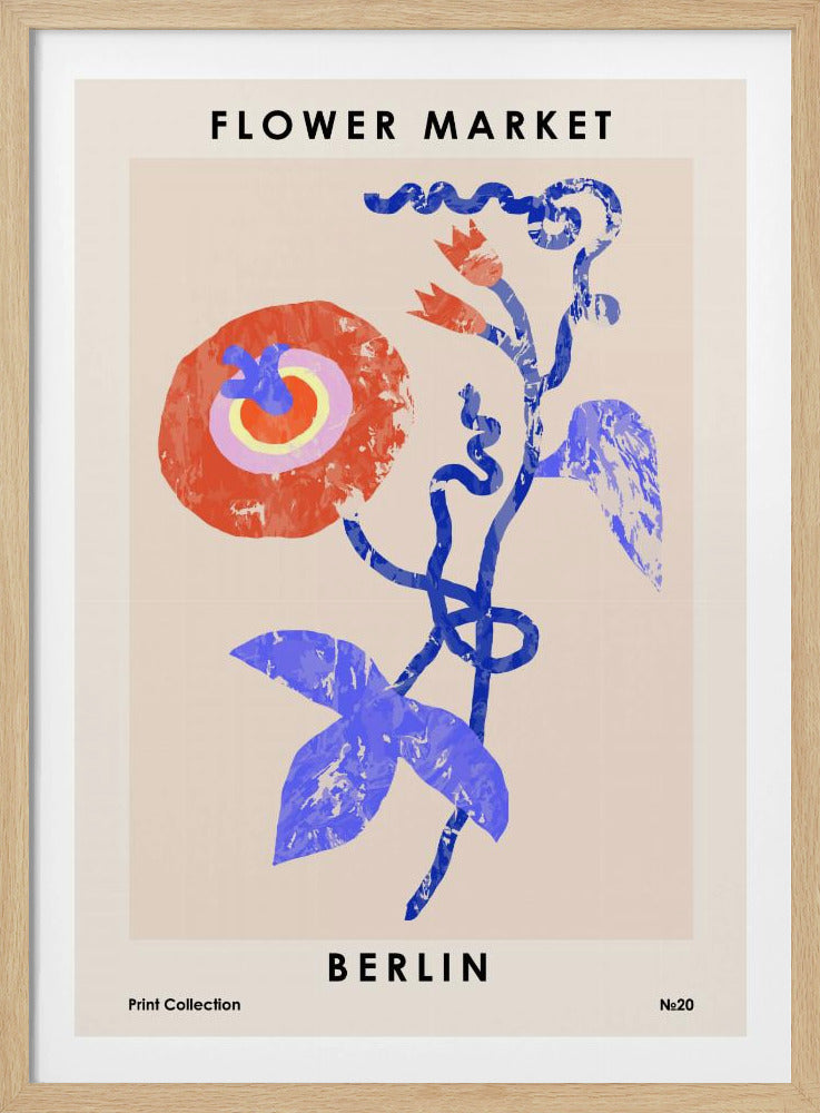 Flower Market. Berlin | Poster