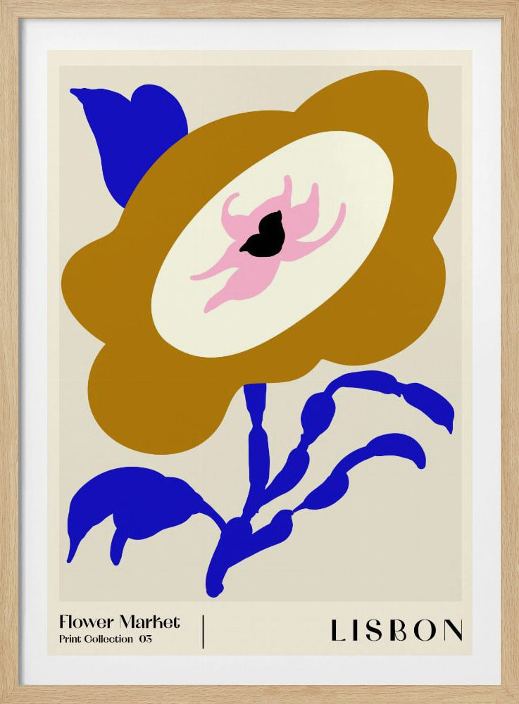 Flower Market. Lisbon | Poster