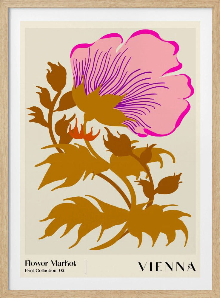 Flower Market. Vienna | Poster