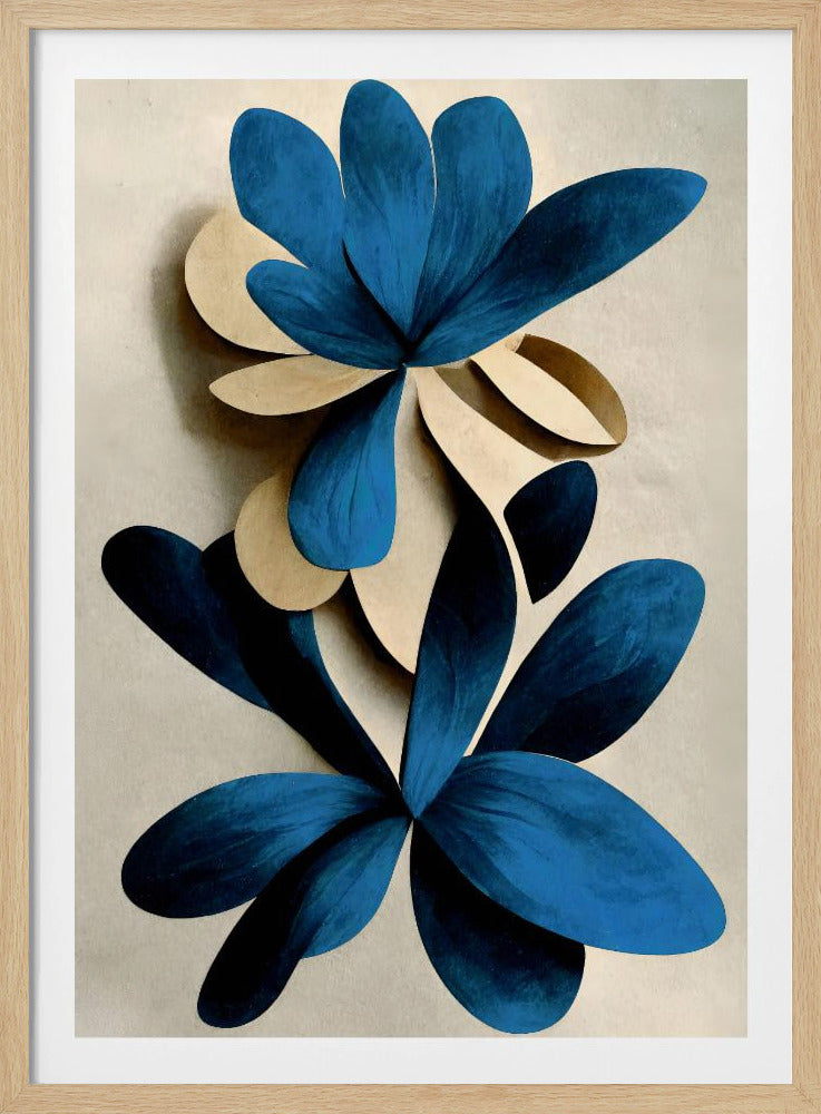 Blue Nymphaea | Poster