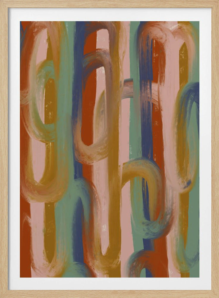 Flowing Hues Harmony | Poster