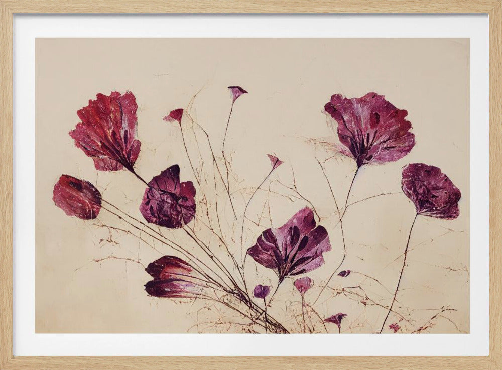 Crimson Bloom Dance | Poster