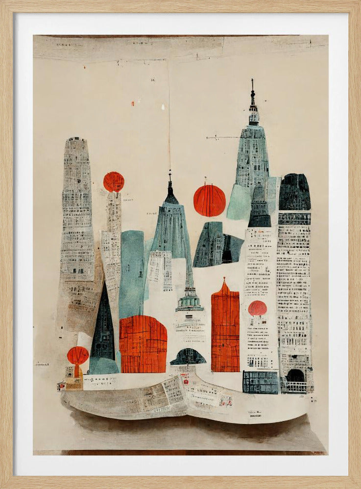 Cityscape Collage | Poster