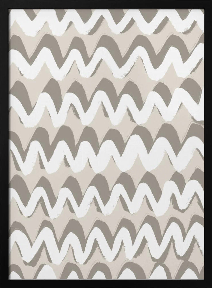 Zigzag Serenity | Poster