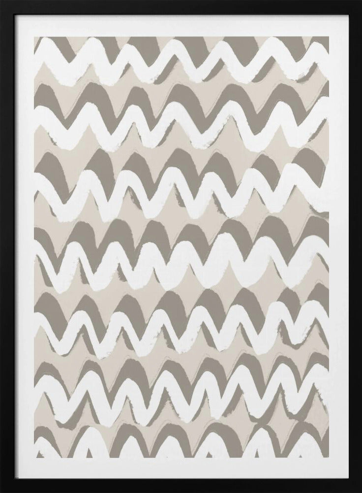 Zigzag Serenity | Poster
