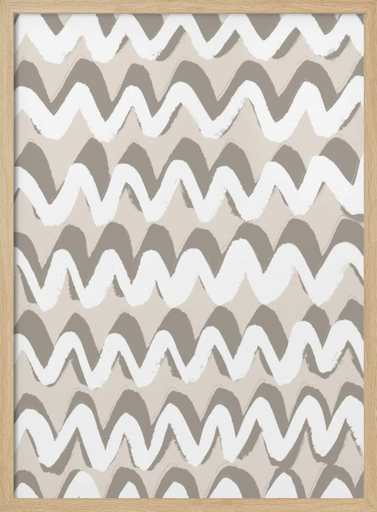 Zigzag Serenity | Poster