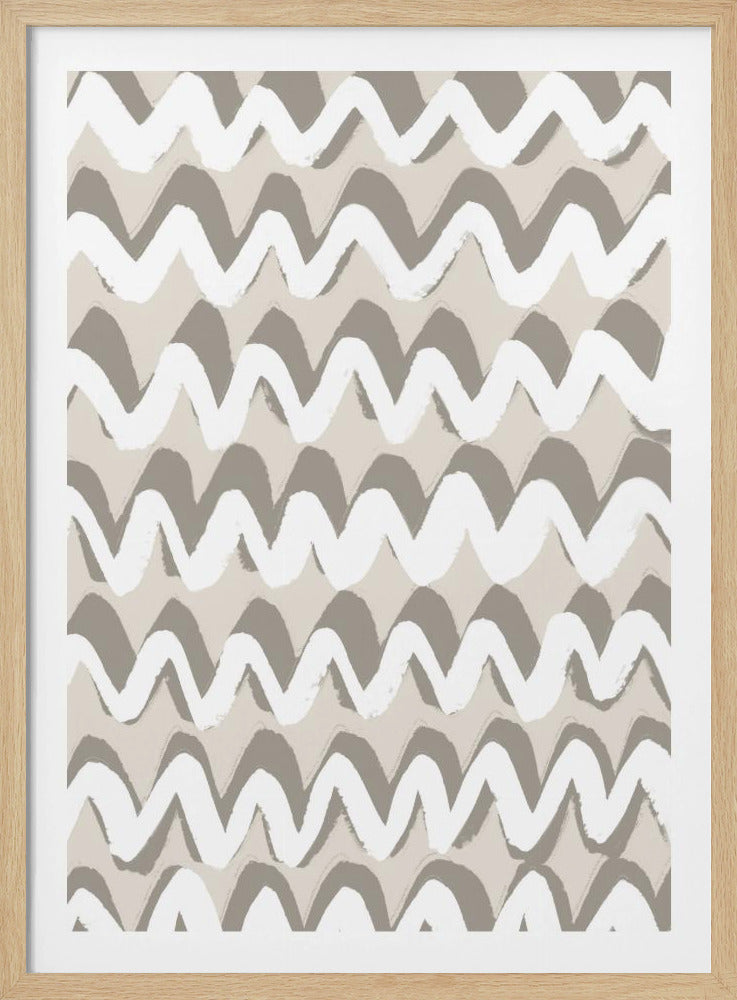 Zigzag Serenity | Poster