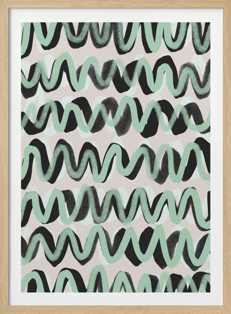 Wave Motion Rhythm | Poster