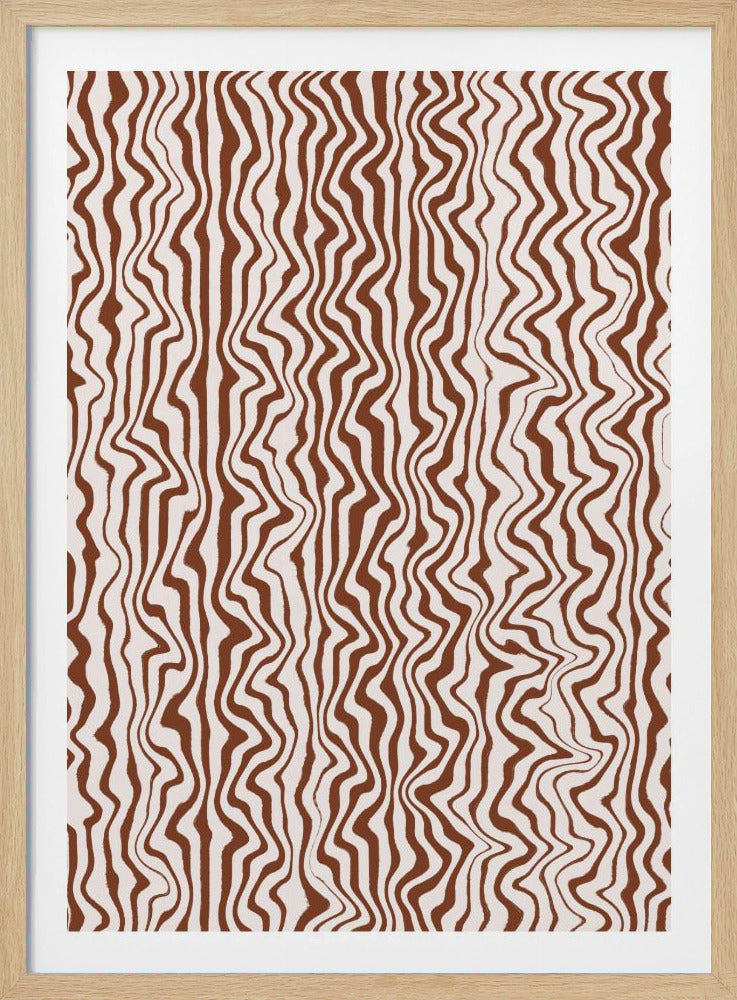 Zebra Waves | Poster