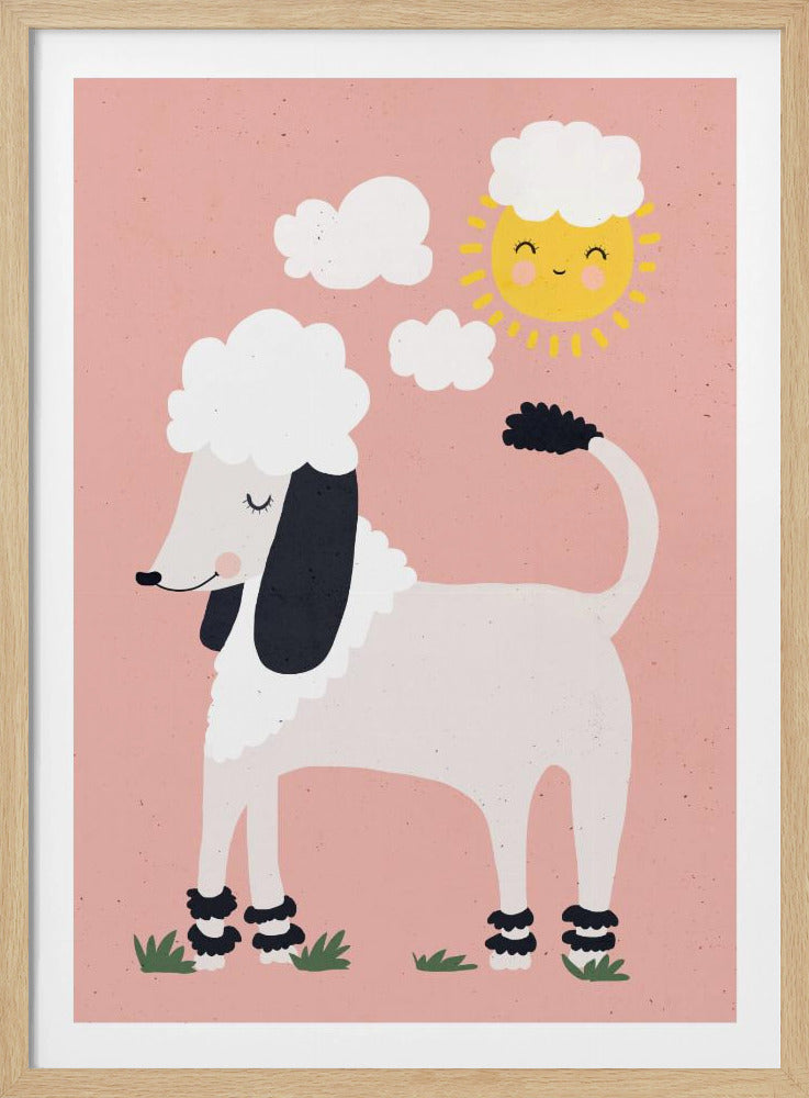 Poodle Sunshine | Poster