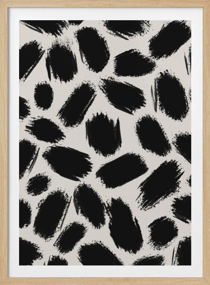 Brushstroke Chaos | Poster