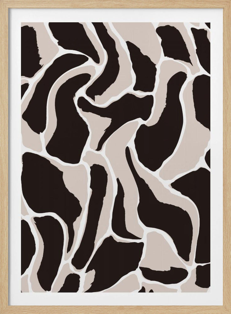 Monochrome Waves | Poster