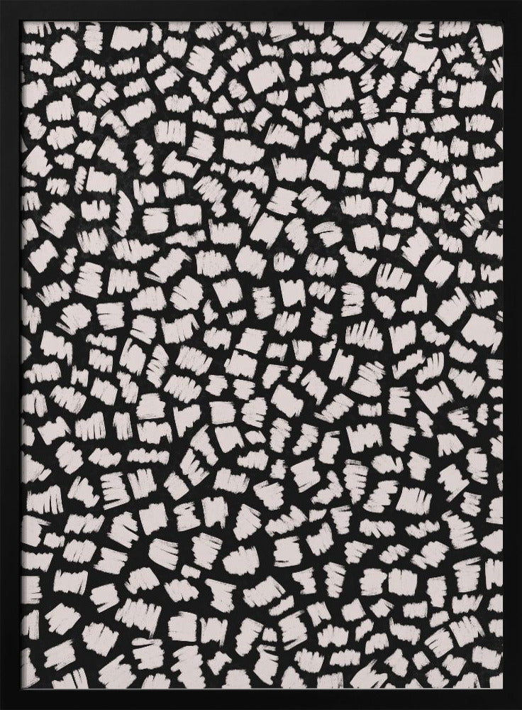 Monochrome Whirls | Poster