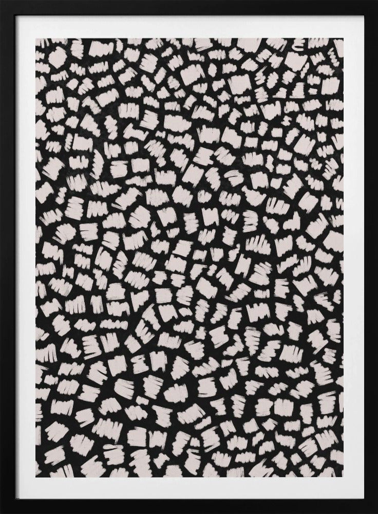 Monochrome Whirls | Poster