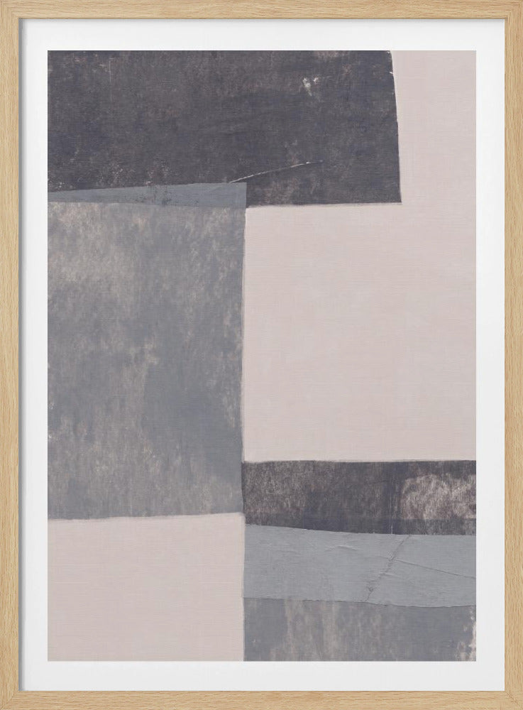 Gray Blocks #1 | Poster