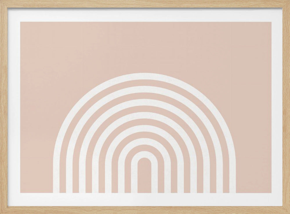 Peach Rainbow | Poster