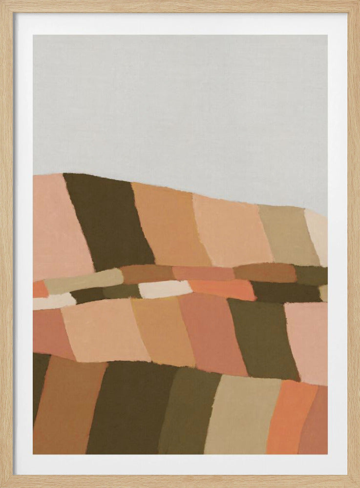 Colorful Hills #2 | Poster