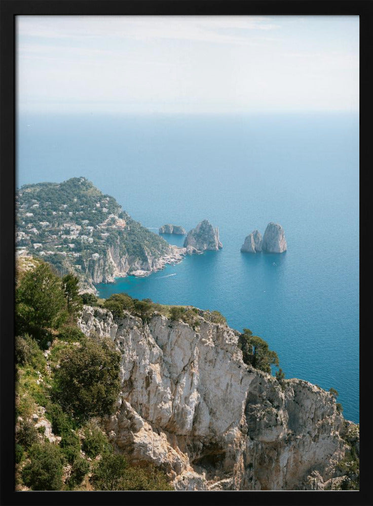 Coast of Capri Italy | Poster