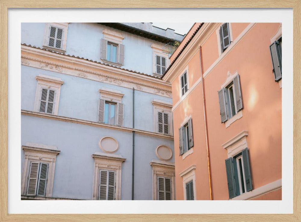 Trastevere in Lilac and Pink | Poster