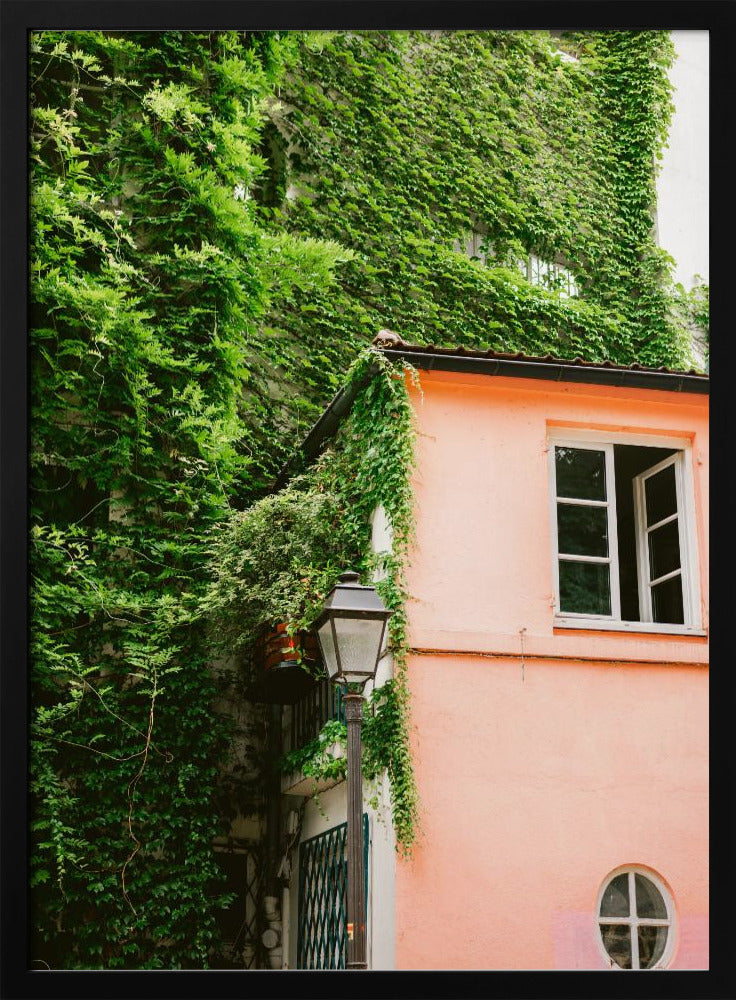 Green and Pink || Montmartre Paris | Poster
