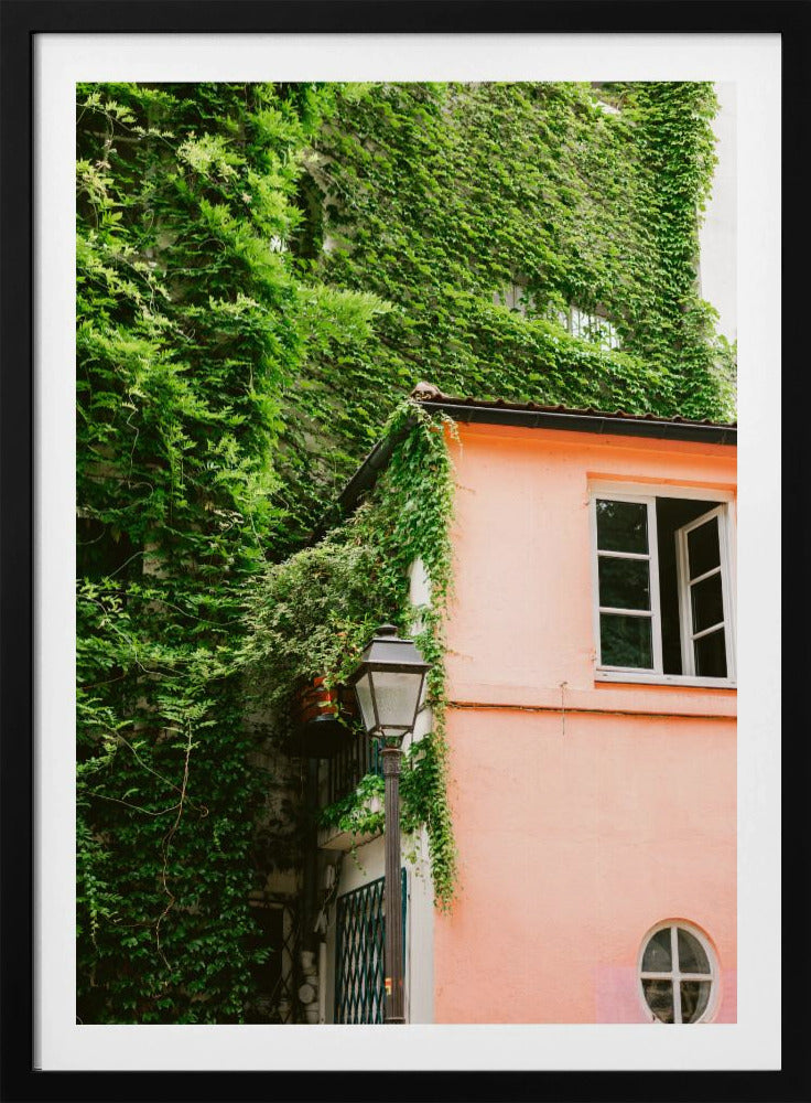 Green and Pink || Montmartre Paris | Poster