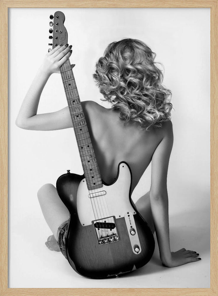Telecaster Blondie | Poster