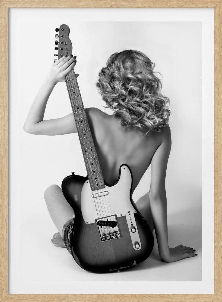 Telecaster Blondie | Poster