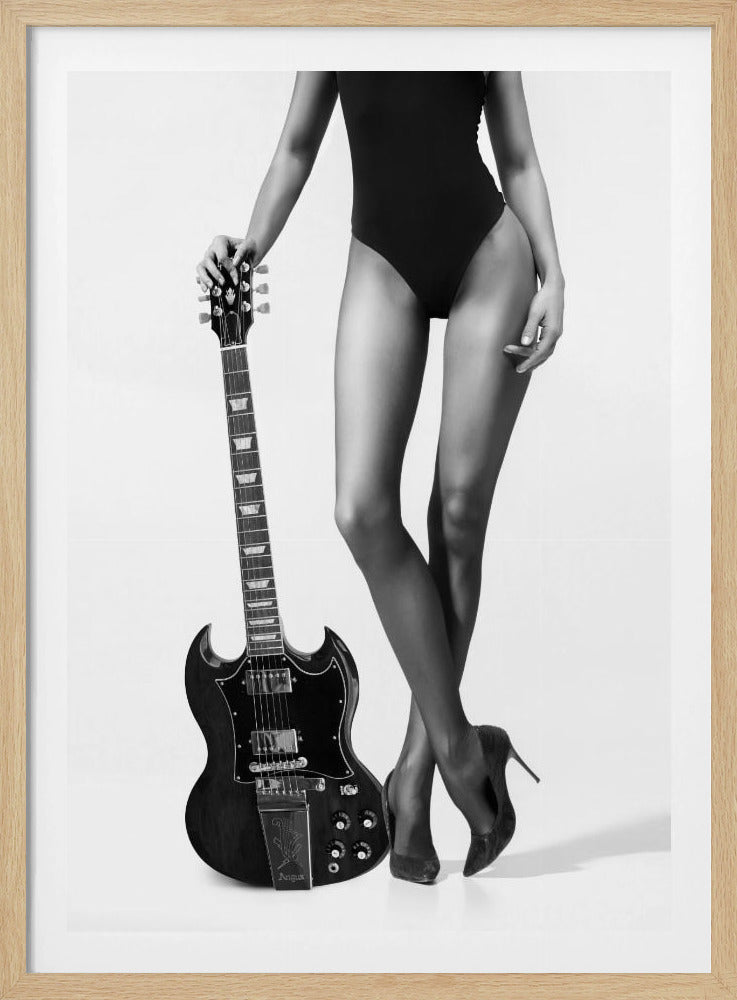 Lady And The Gibson | Poster
