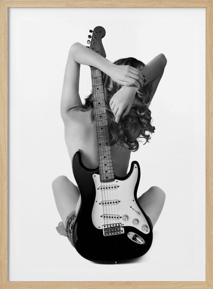 Lady And The Strat | Poster