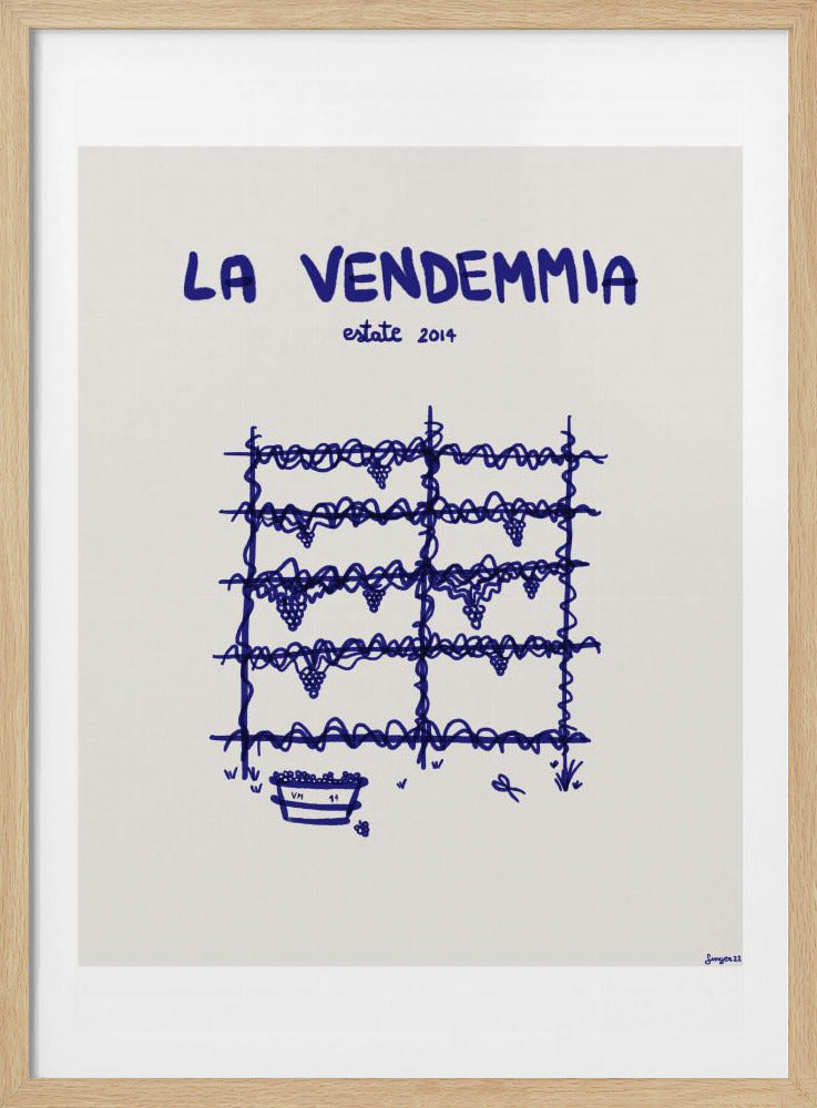 La vendemmia | Poster