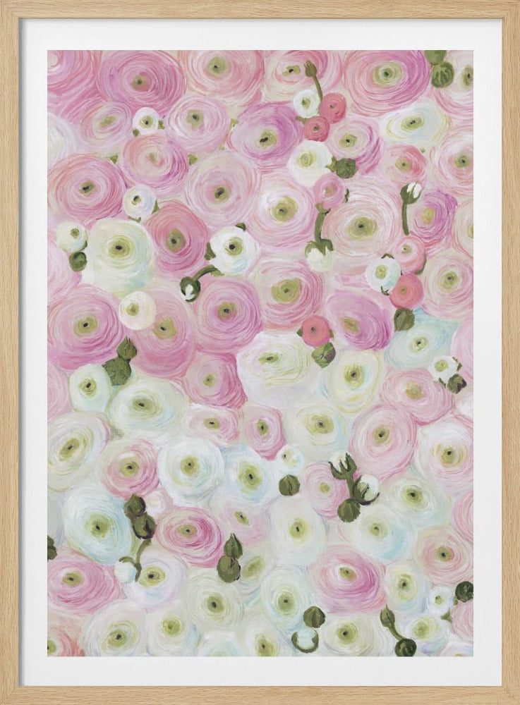 Gabry painterly ranunculus | Poster