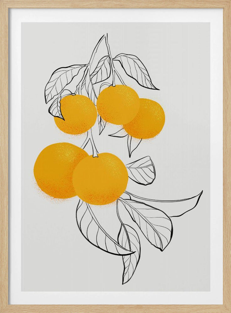 Mabel oranges | Poster