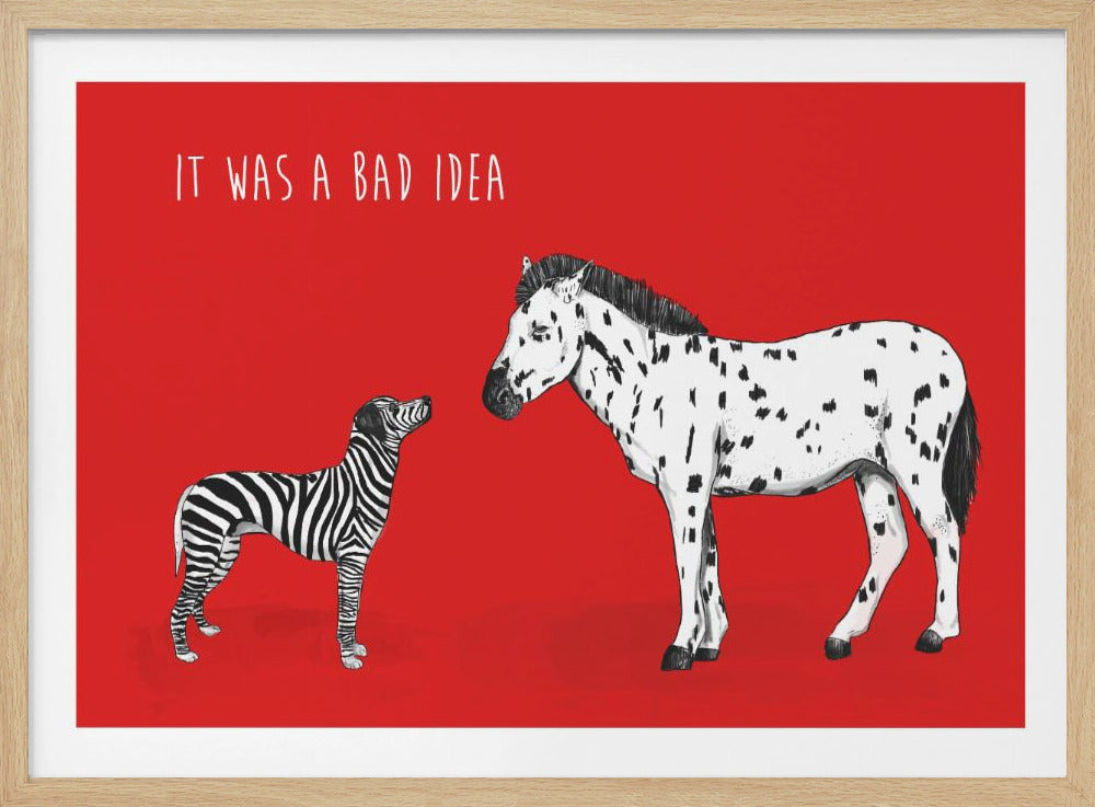 Bad idea | Poster